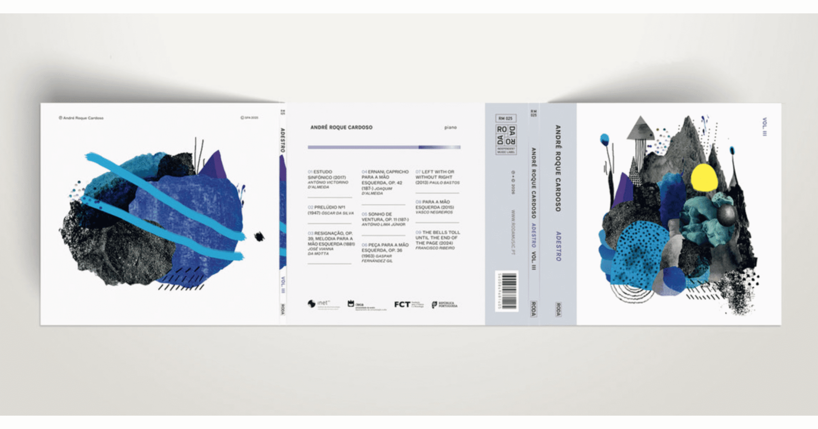 CD release ‘Adestro Vol III' featuring my work ‘Left with or without right’