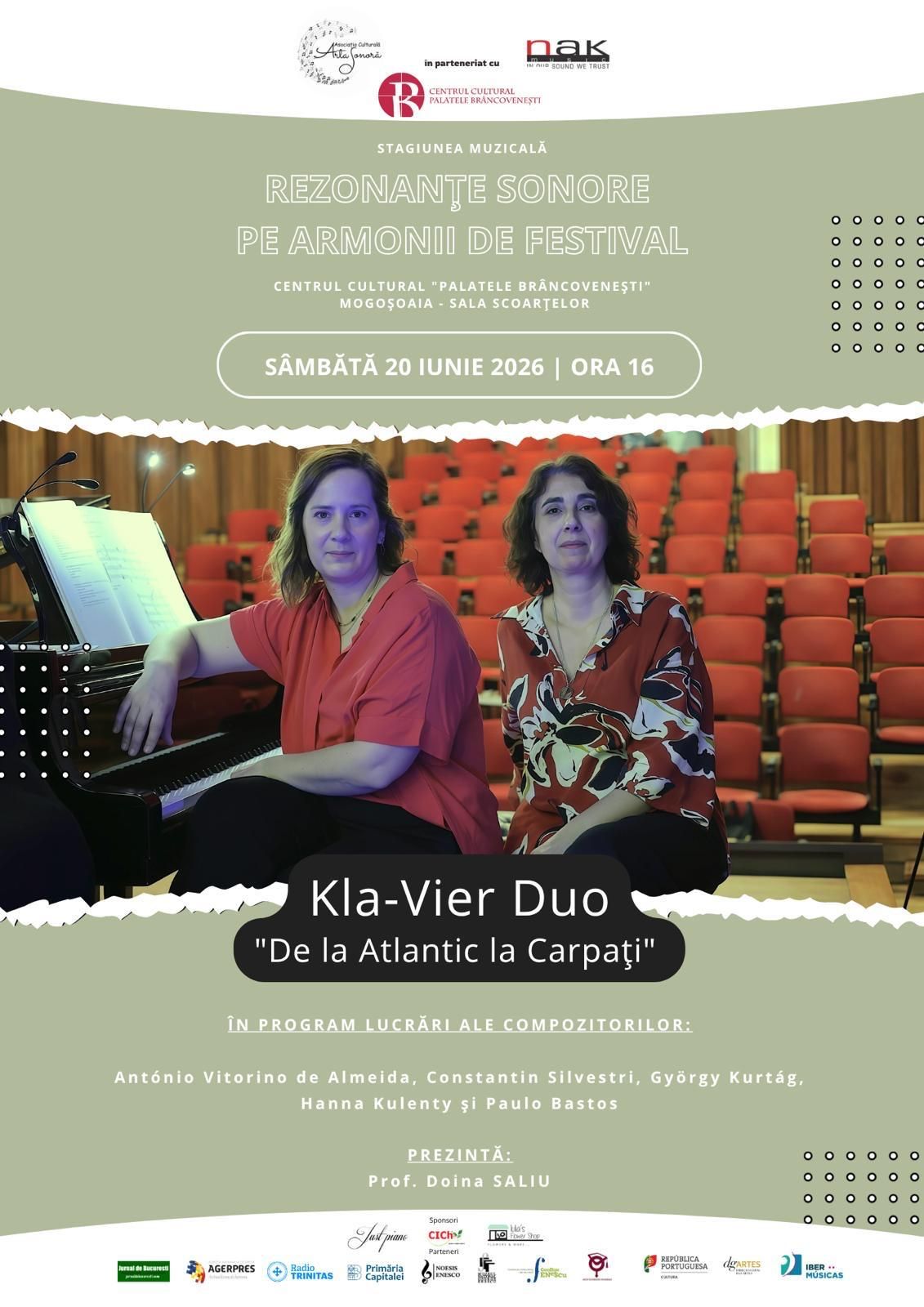 Premiere of ‘(...) suave como pássaro, voando' for piano 4 hands