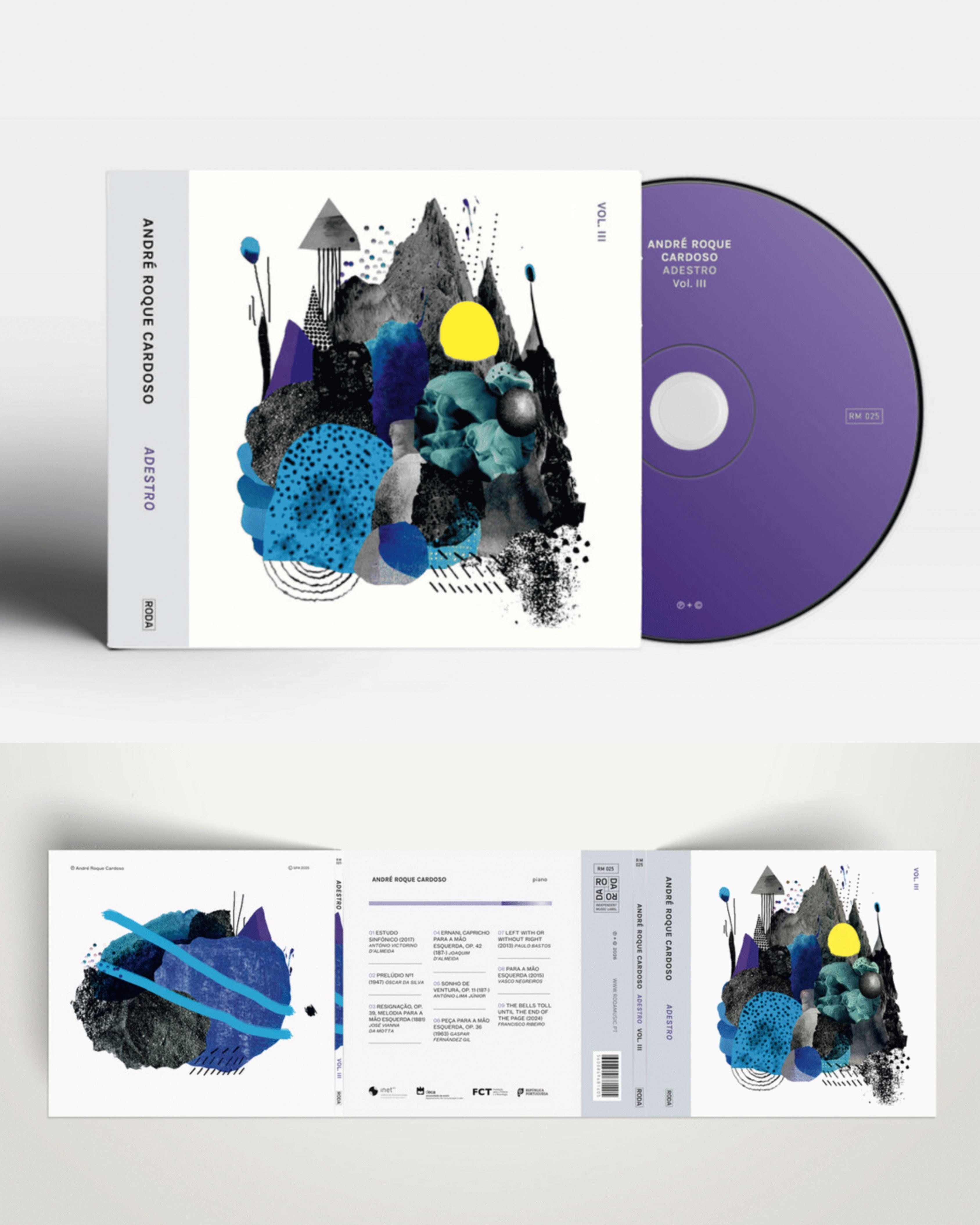 CD release ‘Adestro Vol III' featuring my work ‘Left with or without right’