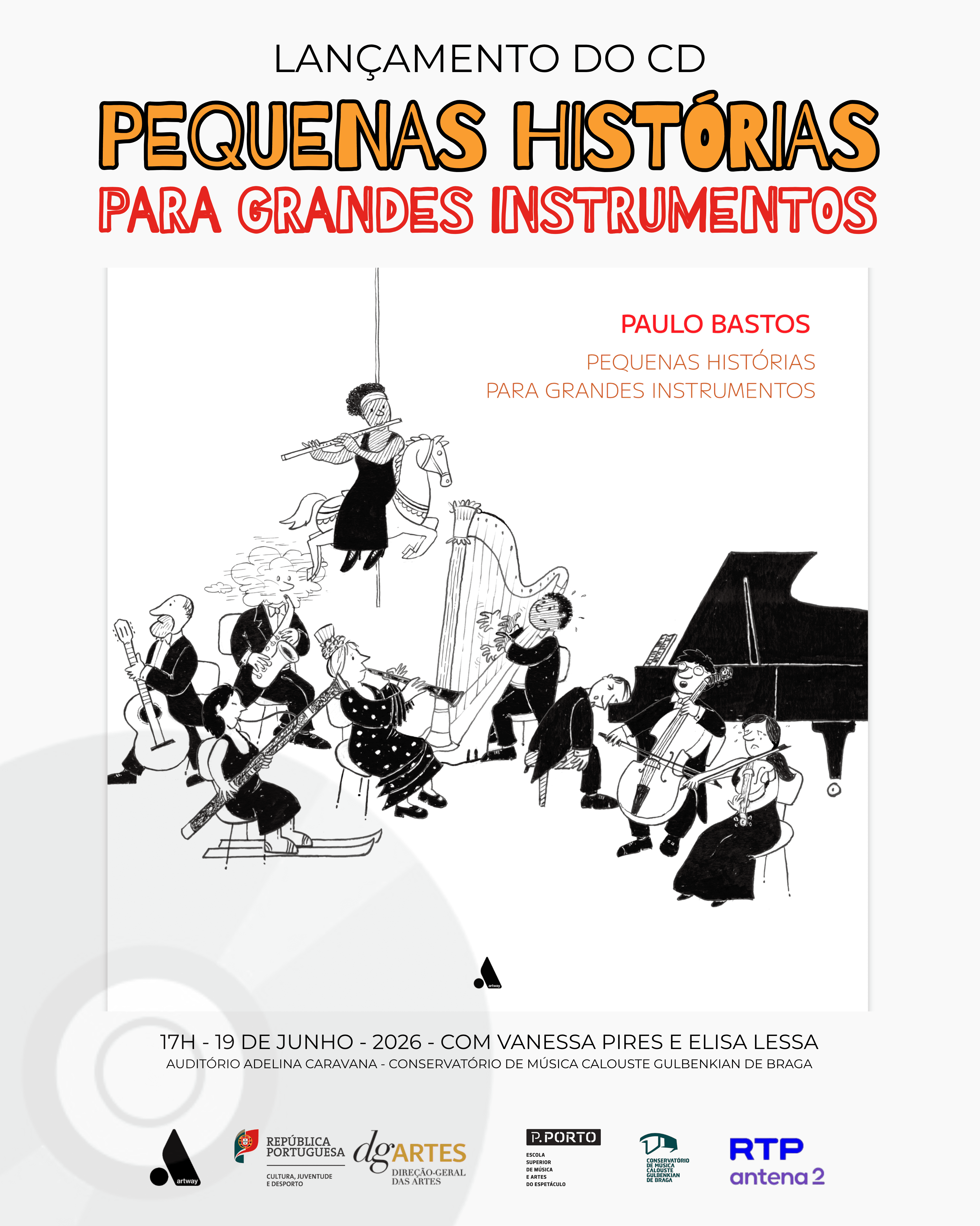 Release of the Album 'Short Stories for Great Instruments'